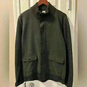 Mens Bugatti Button Down  Cardigan Sweater Size XL